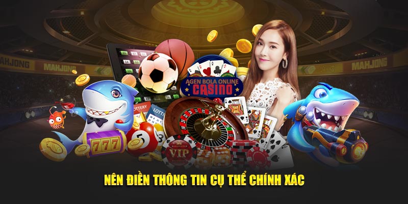 Nên điền thông tin cụ thể chính xác