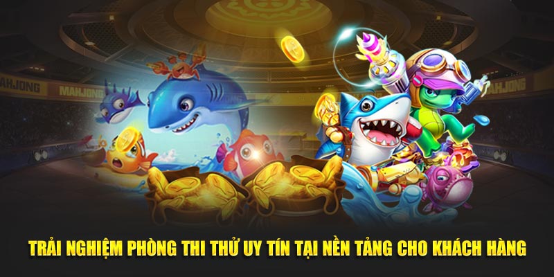 Trải nghiệm phòng thi thử uy tín tại nền tảng cho khách hàng