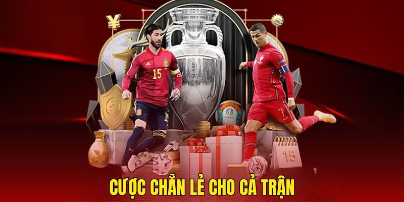 Cược dành cho cả trận đấu rất hấp dẫn