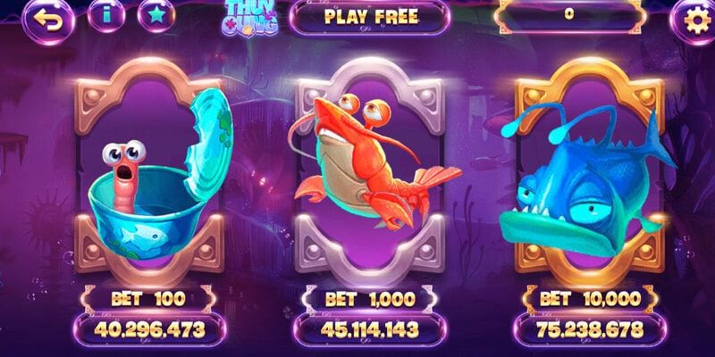 Hướng dẫn quy trình chơi game quay hũ thủy cung từ 789P 